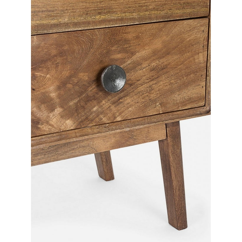 Bizzotto Ξύλινος Μπουφές Sylvester 0746687 Καρυδί 150x40x80cm