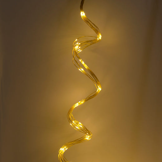 INART -ΛΑΜΠΑΚΙΑ 200 LED ΧΡΥΣΟ KΑΛΩΔΙΟ/ΘΕΡΜΟ ΛΕΥΚΟ ΦΩΣ