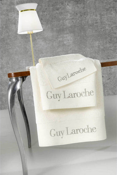 Guy Laroche Σετ Πετσέτες 3τμχ Futura Ivory