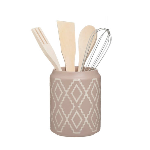 ΣΕΤ ΒΑΖΟ ΚΑΙ ΕΡΓΑΛΕΙΑ ΚΟΥΖΙΝΑΣ ΠΟΡΣΕΛΑΝΙΝΑ/ΞΥΛΙΝΑ ΜΠΕΖ/ΕΚΡΟΥ INART 3-60-931-0209