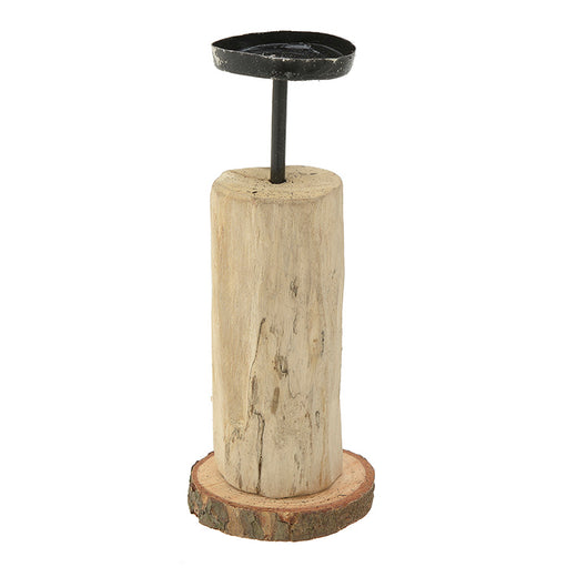 INART -ΚΗΡΟΠΗΓΙΟ ΞΥΛ/ΜΕΤΑΛ. ΜΑΥΡΟ/NATURAL Δ8X22