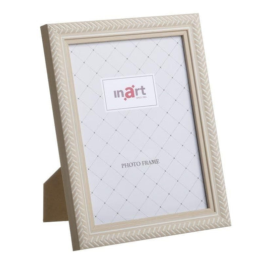 Inart Κορνίζα Πλαστική Εκρού 20x25 Κωδικός: 3-30-202-0066