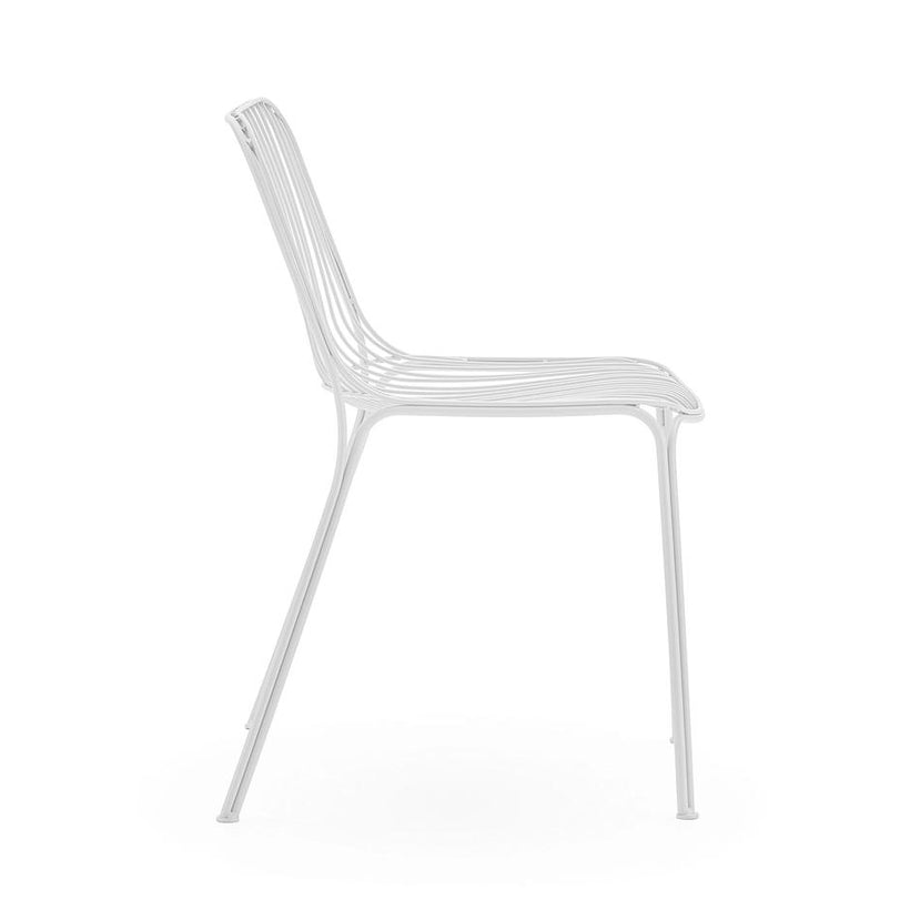 Kartell Καρέκλα Εξωτερικού Χώρου Hiray Λευκή 53x55x79 6190/03