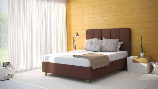 Κρεβάτι με Κεφαλάρι ARGAN και Υπόστρωμα CORE STANDARD DUNLOPILLO