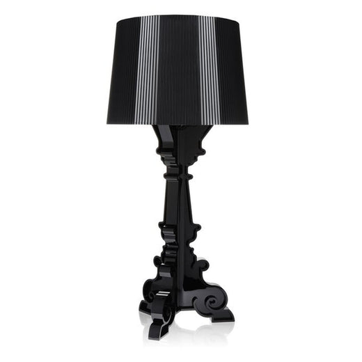 KARTELL ΦΩΤΙΣΤΙΚΟ ΕΠΙΤΡΑΠΕΖΙΟ BOURGIE GLOSSY BLACK 37*37*68/78