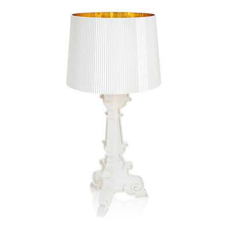 KARTELL ΦΩΤΙΣΤΙΚΟ ΕΠΙΤΡΑΠΕΖΙΟ BOURGIE WHITE/GOLD 37*37*68/78
