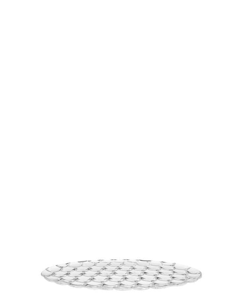 Kartell Πιάτο Jellies Σετ των 4 33.5x33.5x1.4 Διάφανο 1497/B4
