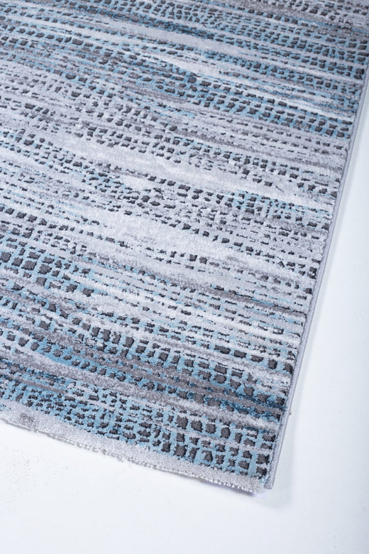 Χαλί μοντέρνο Neva 8531/410 κυβάκια με νερά
