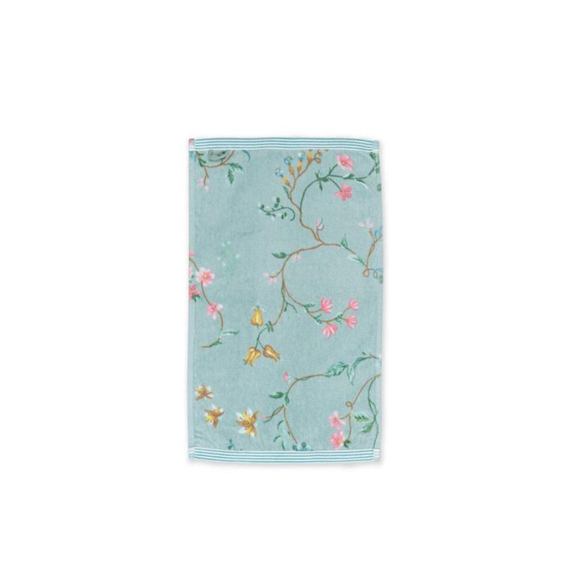 PIP STUDIO LES FLEURS ΠΕΤΣΕΤΑ ΜΠΑΝΙΟΥ BLUE 30X50