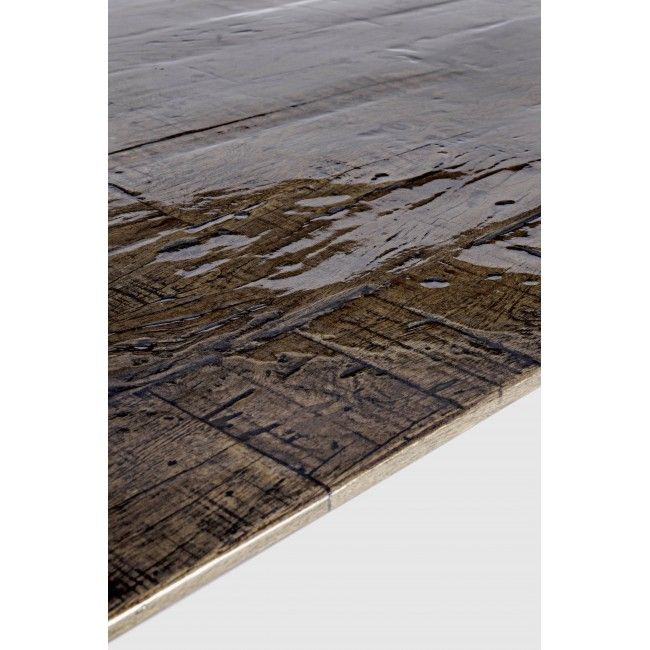 BIZZOTTO CODRIN ΤΡΑΠΕΖΙ ΦΑΓΗΤΟΥ ΞΥΛΙΝΟ ΚΑΦΕ 200X90X76