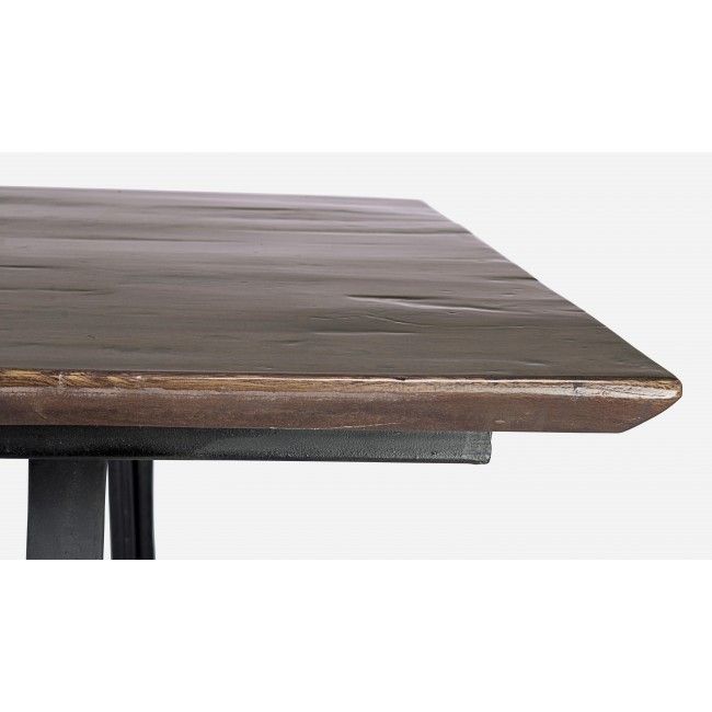 BIZZOTTO CODRIN ΤΡΑΠΕΖΙ ΦΑΓΗΤΟΥ ΞΥΛΙΝΟ ΚΑΦΕ 200X90X76