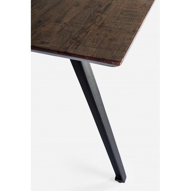 BIZZOTTO CODRIN ΤΡΑΠΕΖΙ ΦΑΓΗΤΟΥ ΞΥΛΙΝΟ ΚΑΦΕ 200X90X76