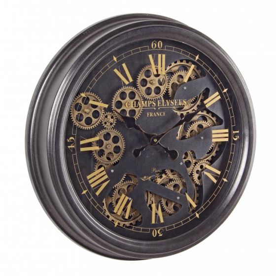 Bizzotto Engrenage Ρολόι Τοίχου Με Γρανάζια 52,5x52,5x8,7 Κωδικός: 0181978