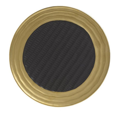 INART ΠΙΑΤΕΛΑ ΚΕΡΑΜΙΚH ΜΑΥΡH/ΧΡΥΣH 30X30X2 ΚΩΔΙΚΟΣ: 3-70-320-0017