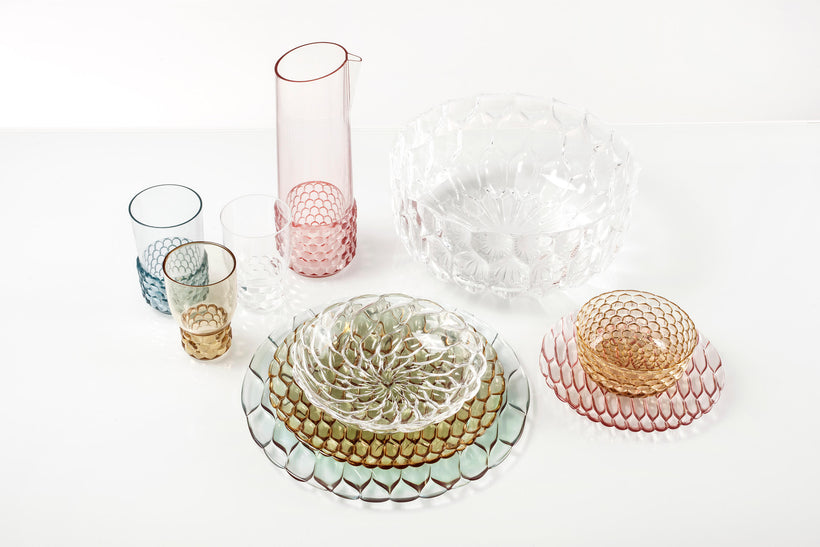 Kartell Ποτήρι Ψηλό Jellies 8.5x8.5x15 Σετ των 4 Διάφανο 1491/B4