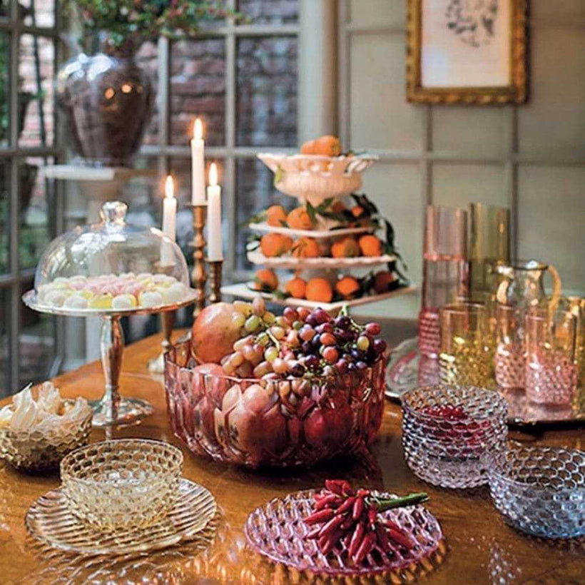 Kartell Πιάτο Jellies Σετ των 4 33.5x33.5x1.4 Διάφανο 1497/B4