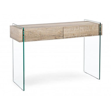 Bizzotto Kenya Κονσόλα Mdf/Γυάλινη 110x40x75