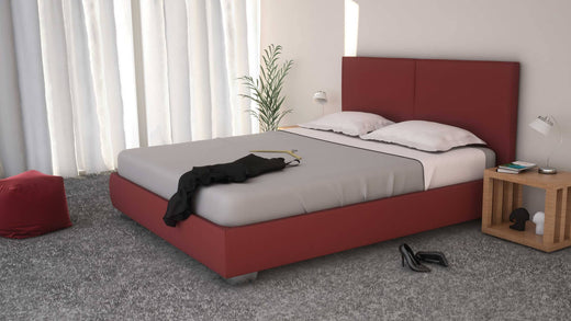 Κρεβάτι με Κεφαλάρι ROSE και Βάση CORE STANDARD DUNLOPILLO