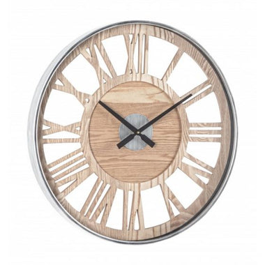 Bizzotto Ticking Ρολόι Τοίχου Μεταλλικό Ασημί 60x6 Κωδικός: 0182149