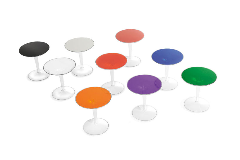 KARTELL ΤΡΑΠΕΖΙ ΒΟΗΘΗΤΙΚΟ TIPTOP CRYSTAL 48.5*48.5*50